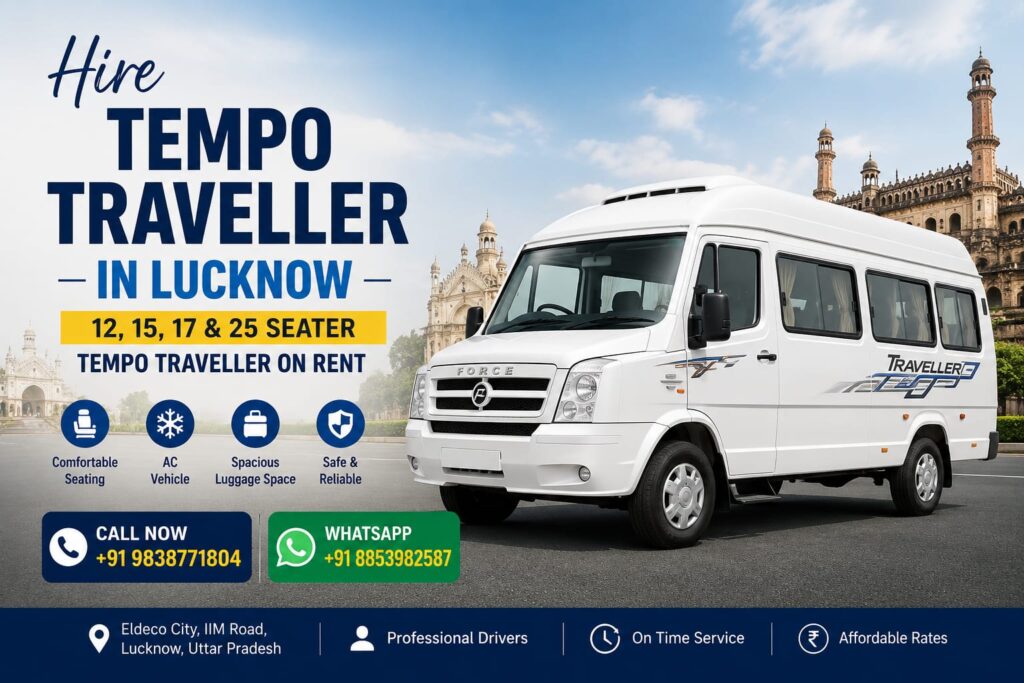 Hire Tempo Traveller in Lucknow